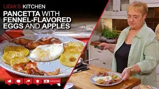 Pancetta with Fennel Flavored Eggs and Apples