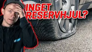 Moderna bilar saknar reservhjul - h&auml;r &auml;r den smartaste l&ouml;sningen