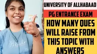 Allahabad University 2024 | M.Sc Zoology |Animal distribution and ecology Important Lecture |AU 2024