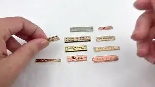 Metal Handmade Tags for Bags-22-1221-2