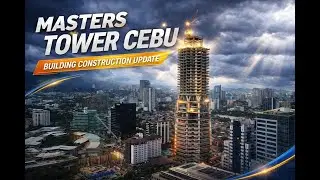Masters Tower Cebu Construction Update | Dramatic Aerial View of Cebu&rsquo;s Rising Icon