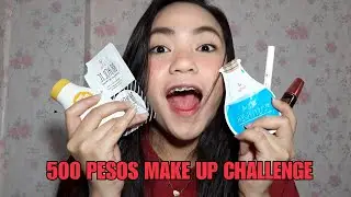 500 PESOS MAKE UP CHALLENGE