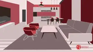 Abstract Motion Graphic video to Elegant Decor