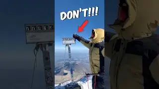 NEVER Pull This Handle on Mount Elbrus!