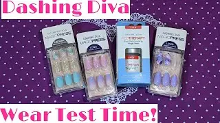Wear Test with Dashing Diva Magic Press Nails
