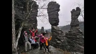 Tisk&eacute; stěny, Rosenthal-Bielatal a Bielablick - Galbytour 22.12.2019