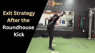 Exit Strategy after the roundhouse kick