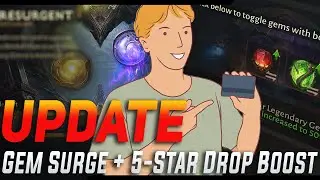 Gem Surge Is Back - Boosted 5-Star Legendary Gems - QOL - Better Than Expected Update?