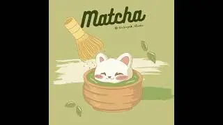 Soaking in Matcha Onsen♨️ #Matcha #MatchaLover #Cute #Kawaii #Relaxing #Cozy #SiuSiuPakStudio