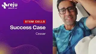 Cesar getting Stem Cells at REJU Medell&iacute;n! For Anti-aging and joints!