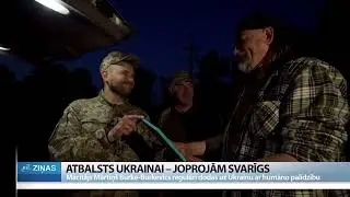 ReTV: Mācītājs Mārtiņš Burke-Burkevics regulāri dodas uz Ukrainu ar humāno palīdzību