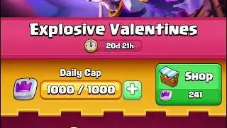 New Explosive Valentine event in Clash Royale #clashroyale#coc#gaming#clashroyalehelp#newchallenge