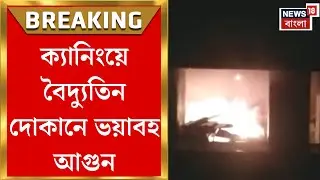 Canning News | ক্যানিংয়ের তালদি বাজারে আগুন, সিভিক ভলান্টিয়ারদের তৎপরতায় বড় বিপদ থেকে রক্ষা
