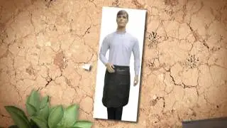 Leather Apron Bar Restaurant Bistro Style with Pockets