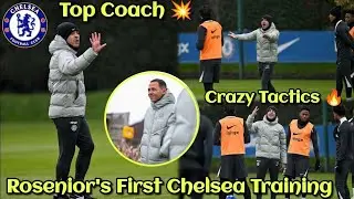Liam Rosenior Takes Charge at Chelsea as First Training Session Sparks Massive Fan Excitement