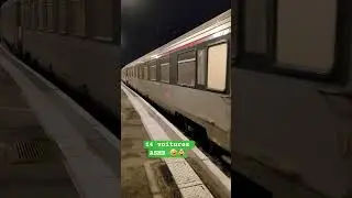 D&eacute;part d'un Intercit&eacute; de 14 voiture de Paris Bercy &agrave; destination de Clermont-Ferrand #train #shorts