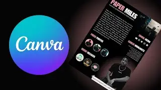 Customize this ARTIST EPK Template in Canva (DIY)