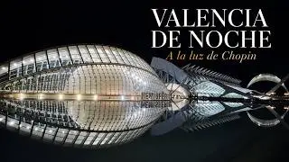 Valencia's Futuristic City of Arts and Sciences Glows Magic at Night #architecture #aesthethic