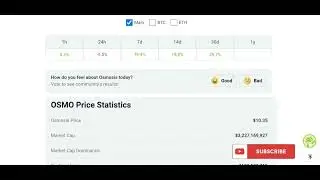 Osmosis crypto overview