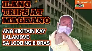 MAGKANO ANG KINIKITA KAY LALAMOVE Loob ng Walong Oras @BOY LIBRE VLOG