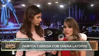 Pampita furiosa con Yanina Latorre