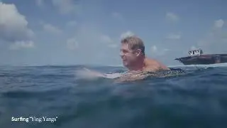 Mick Fanning surfing COMO Maalifushi and Six Senses Laamu in the Maldives Outer Atolls
