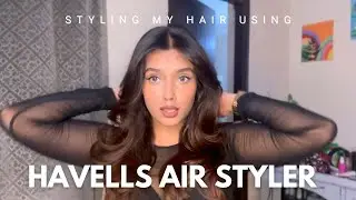 Havells Air Styler Review | How to style using the Airwrap | Easy Blowout at Home