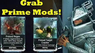 Get Primed Target Cracker! Baro Ki'Teer Brings Primed Mods!
