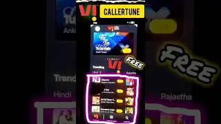 Vi Sim Me Free Callertune Kaise Set Kare 2025 🎶 | How To Set Vi Callertune #vi#visim#callertune