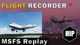 MSFS Flight Recorder l FREE Replay Tool l Record your flights and landings