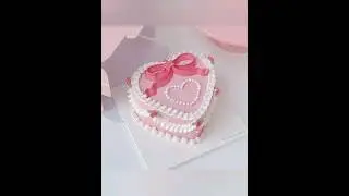 Beautiful and elegant cake designe #cake #cakedecorating #koreancake #vintage
