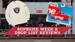 Supreme Week 8 Drop list Review + Giveaway!