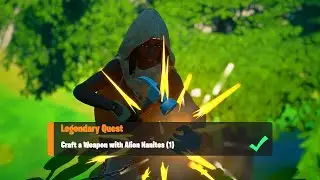 Craft a Weapon with Alien Nanites (1) - Fortnite Legendary Quest