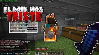 EL RAID MAS TRISTE DEL MUNDO :( | 1 VIDA 1 INVENTARIO | Minecraft HCF
