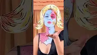 A Halloween offering! #halloween2025 #cartoonmakeup #sospecial #halloweenmakeup #cartooncostume