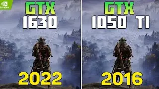 GTX 1630 vs GTX 1050 Ti - 10 Games Test