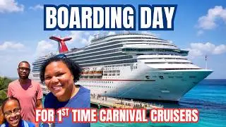 Carnival Cruise Embarkation Day Explained! (Perfect for First Time Cruisers)- Carnival Glory