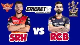 SRH vs RCB IPL Match 3 Cricket 19 Gameplay Tamil commentary 21/9/2020