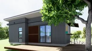 A Small House Design for Work-From-Home | Tiny Houses Design