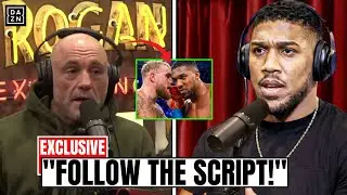 “DON’T HIT HARD!” Joe Rogan STUNNED as Anthony Joshua EXPOSES Jake Paul’s BRIBE