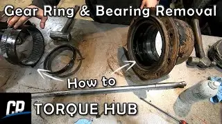 Gear & Bearing Removal - John Deere Final Drive Motor | Torque Hub