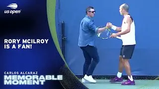 Rory McIlroy meets Carlos Alcaraz | 2025 US Open