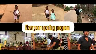 New year opening program in our church