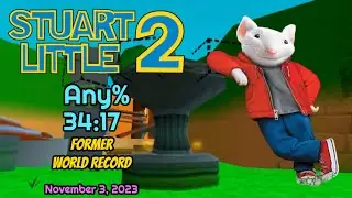 Stuart Little 2 PS1 Speedrun - Any% Former World Record - 34:17 - Toddtrous