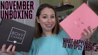 IPSY GLAM BAG PLUS VS BOXYCHARM | NOVEMBER 2019