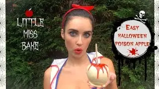 Easy Halloween Poison Apple
