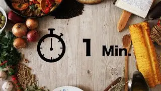 Cooking Timer ∥ 1 Minute Countdown