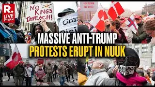LIVE: Massive Anti-Trump Protests Erupt In Greenland's Capital, Nuuk, Under 'Stop Trump' Banner
