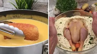 Frango doido! 🍗 Frango assado Chefclub 🍖 Frango de televisão 📺 Frango surpresa 😍 Chefclub inova!