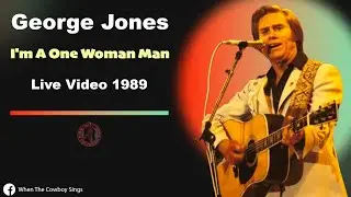 George Jones - I'm A One Woman Man 1989